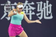 Linda Fruhvirtova at the 2023 China Open.